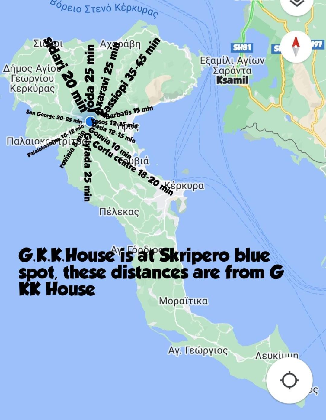 Gkk House Private Swimming Pool Luxury House Villa Skriperon Ngoại thất bức ảnh