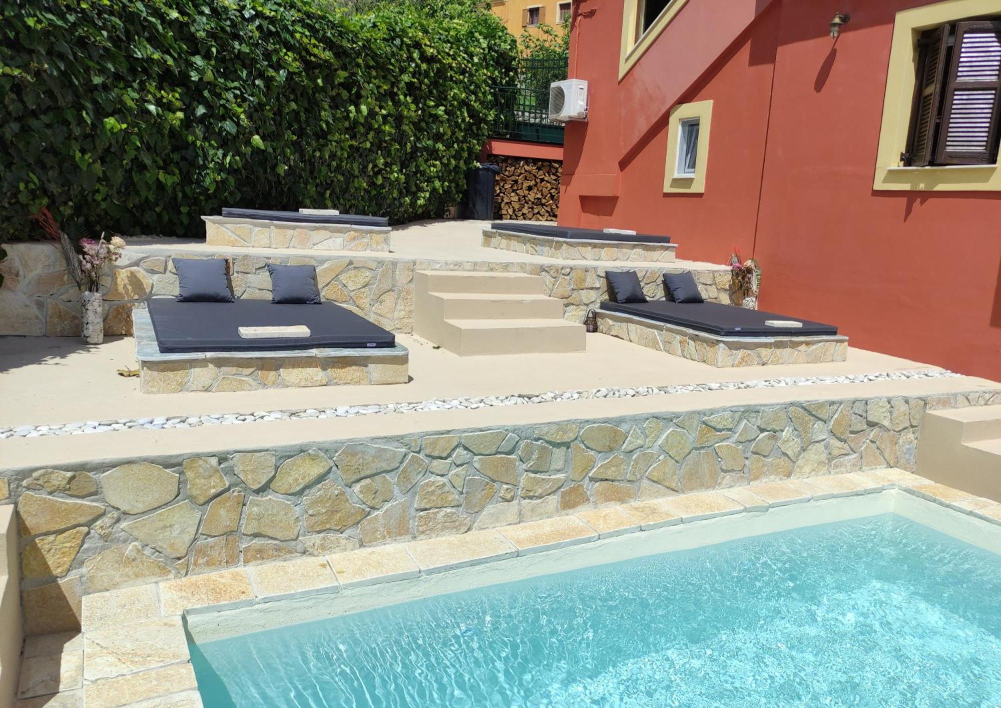 Gkk House Private Swimming Pool Luxury House Villa Skriperon Ngoại thất bức ảnh